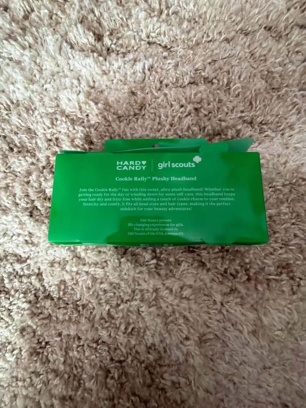 Hard Candy x Girl Scouts Cookie Rally Plushy Headband